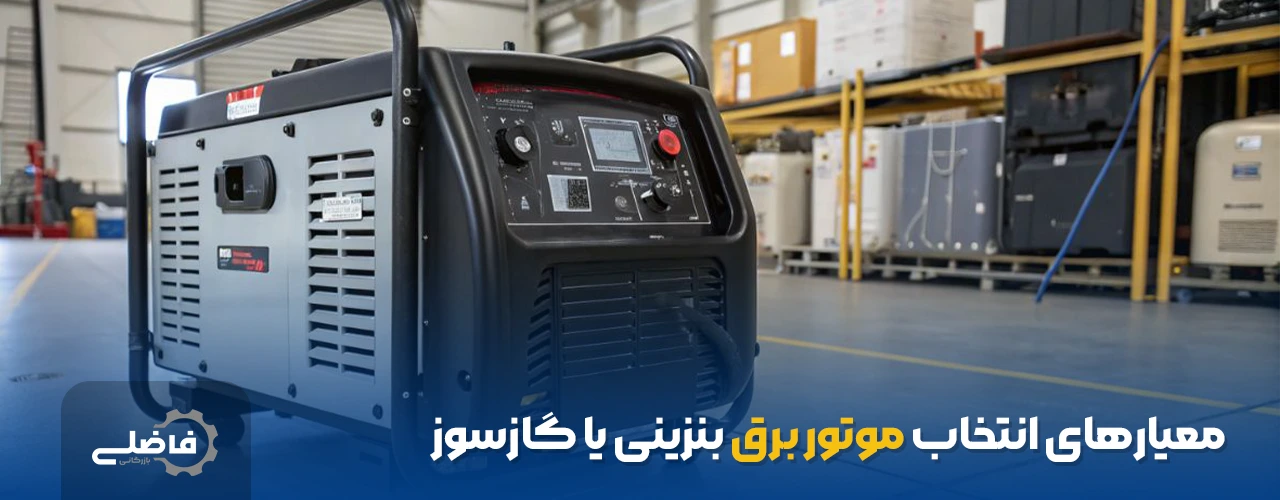 موتور برق بنزینی بخریم یا گازی؛ کدام بهتره ؟ 2 معیارهای انتخاب موتور برق بنزینی یا گازسوز
