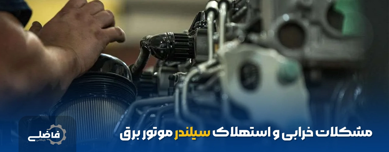 دلایل خرابی و استهلاک سیلندر موتور برق 3 مشکلات خرابی و استهلاک سیلندر موتور برق